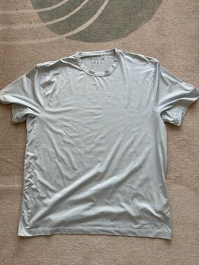 Abercrombie & Fitch Light Blue Crew Neck Short Sleeve Tee